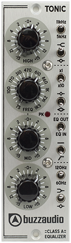 Buzz Audio TONIC 3 band eq for 500 series - Matrix Pro Audio