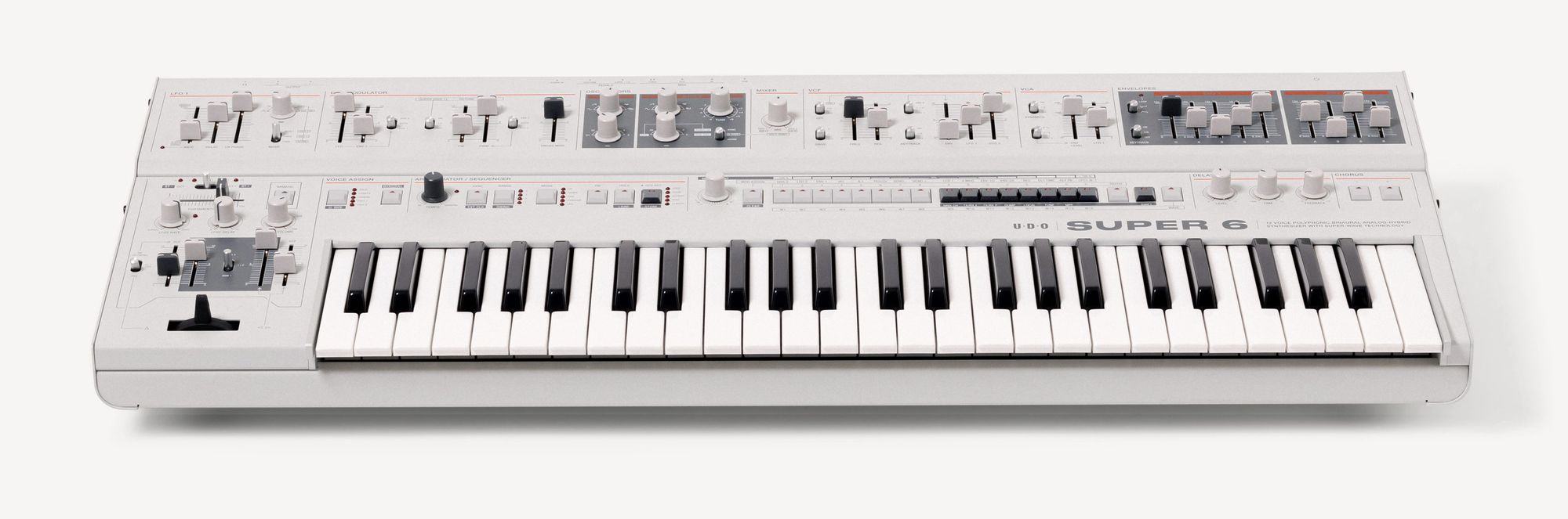 UDO Audio Super 6 Keyboard White Special Edition - Matrix Pro Audio